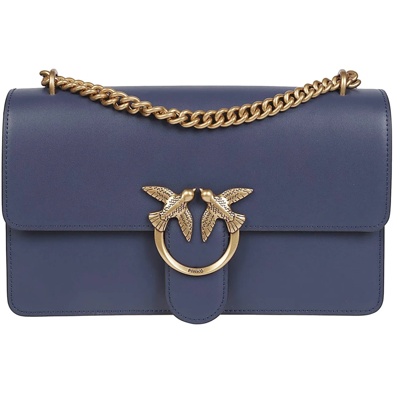 Pinko Fourre-tout Love One Classic Bag Blue blau