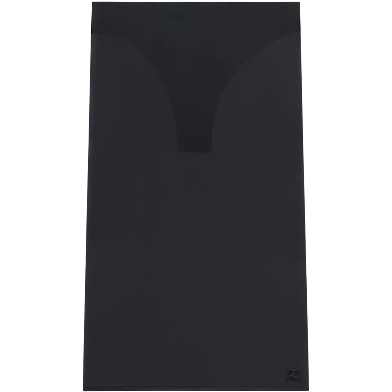Courrèges Midirock Skirts Black schwarz