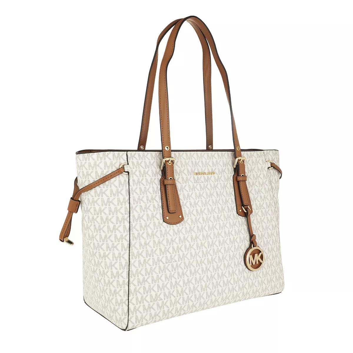 Michael kors voyager tote on sale vanilla