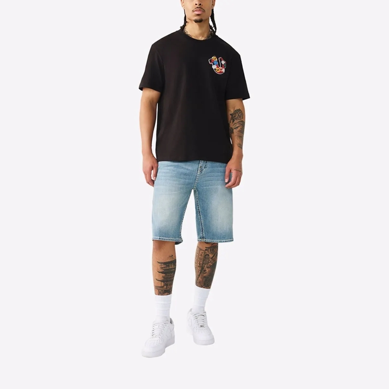 True Religion T-Shirt T-Shirt GARDEN schwarz(Image 2)