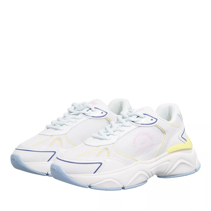 Karl Lagerfeld Low-Top-Sneaker Komet Maison Karl Lo Lace White Lthr & Textile