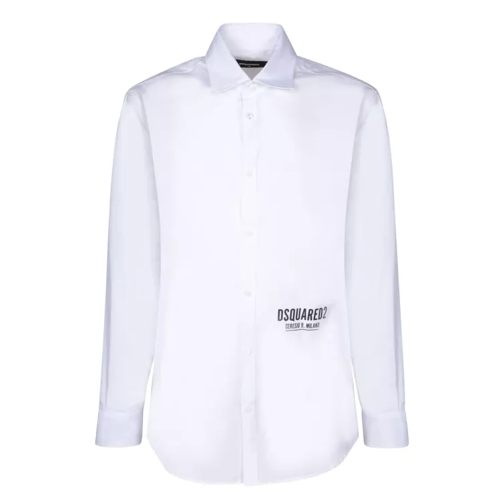 Dsquared2 Cotton Shirt White 