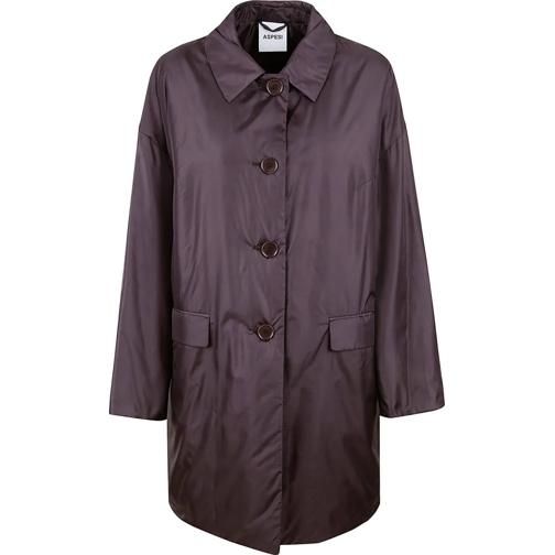 Aspesi Sommerjacken Coats Brown schwarz