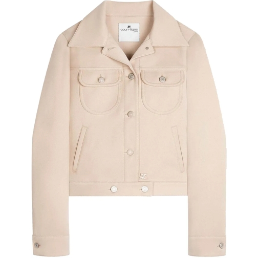 Courrèges Übergangsjacke Twill Trucker Jacket mehrfarbig