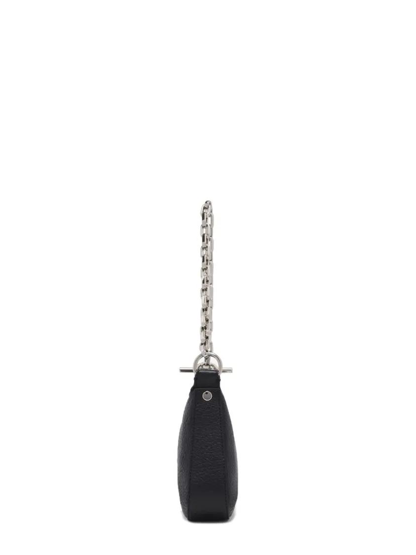 Alexander mcqueen Clutches Mini T-Buckle Clutch Bag in zwart