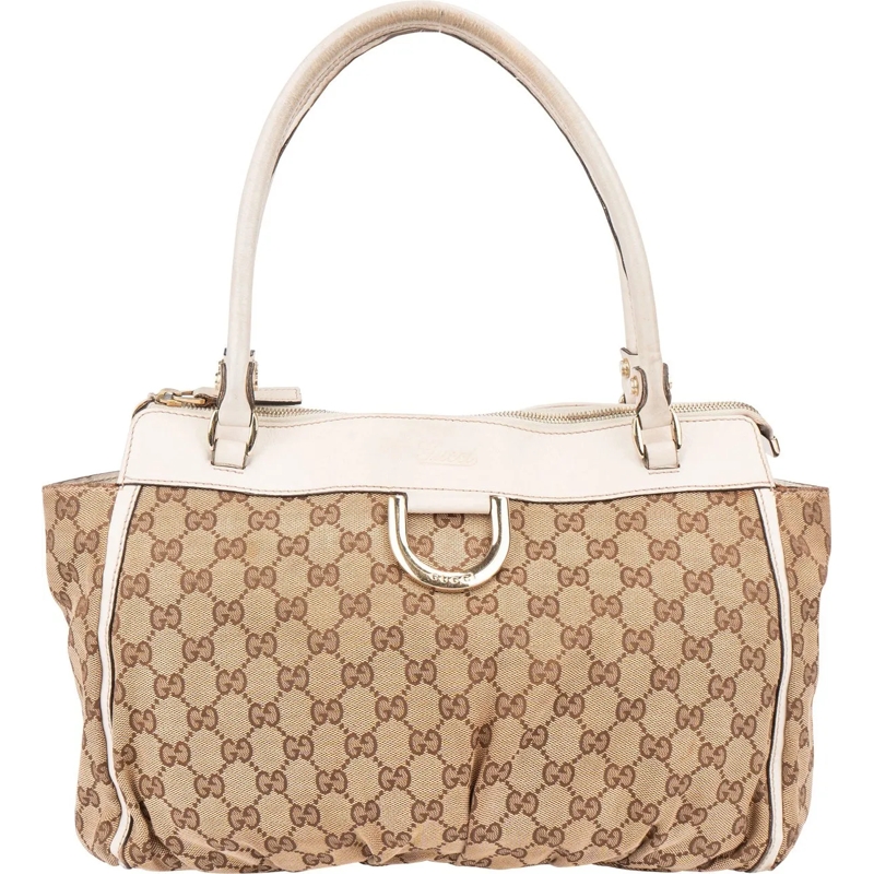 Gucci Sac à bandoulière Gucci GG Monogram Abbey Handbag braun