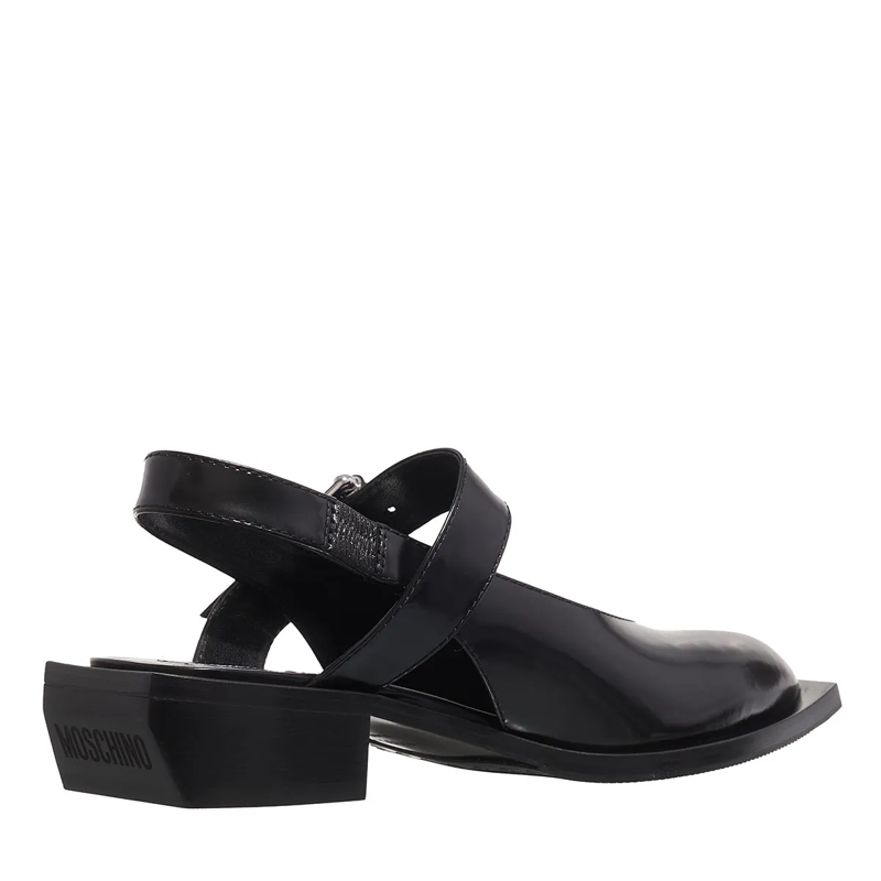 Moschino Mary Janes Big Buckles Nero(Image 4)