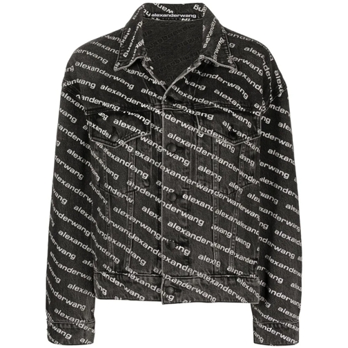 Alexander Wang Veste de transition Logo Jacket Black