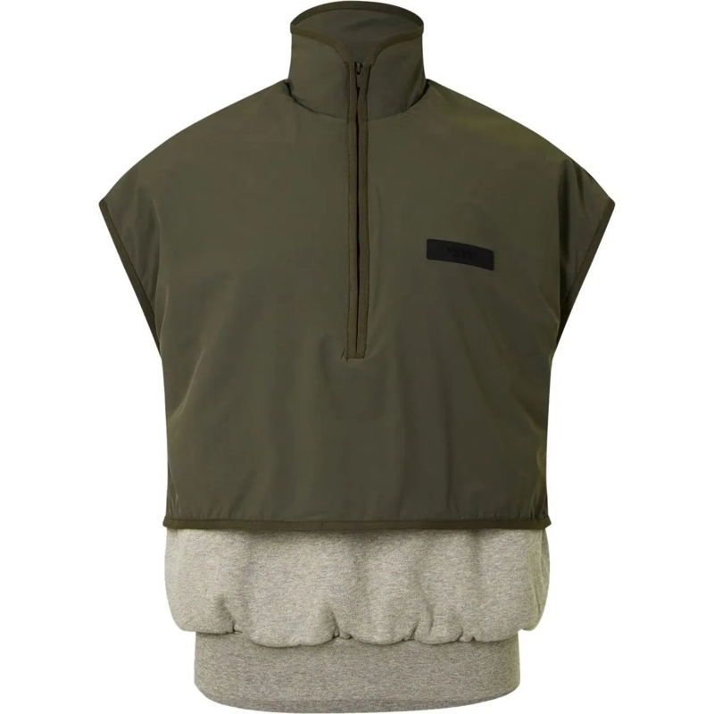 FEAR OF GOD Doudoune Essentials Nylon Fleece Mockneck Vest mehrfarbig