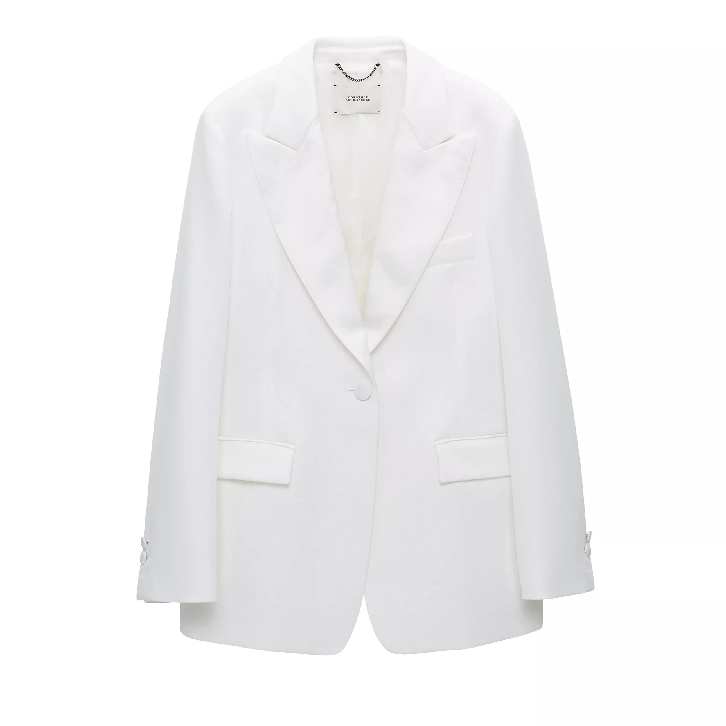 Dorothee Schumacher - CASUAL ATTRACTION Blazer - Größe 4 - white