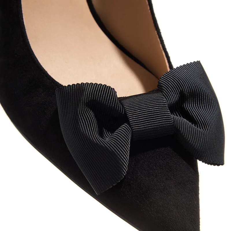 Lauren Ralph Lauren Escarpins Lanette Bow Pumps Closed Toe Black(Image 4)