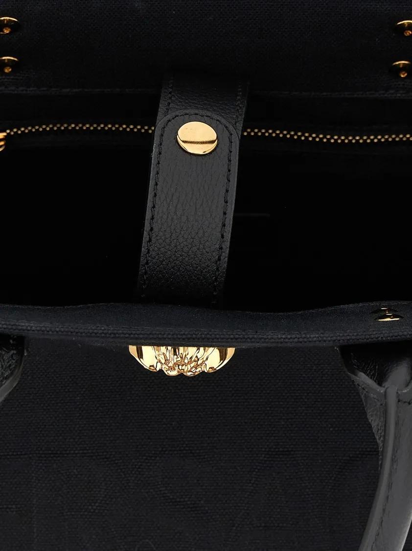 Versace Shoppers & Totes 'La Medusa' Mini Shopping Bag in zwart
