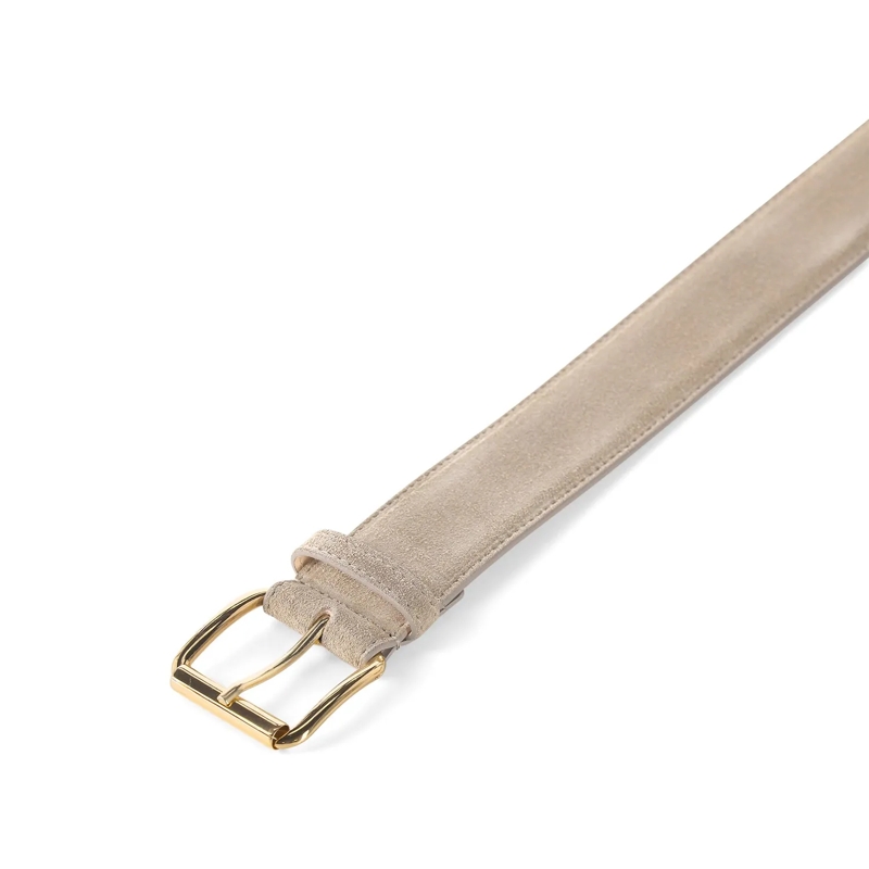 Agl Gürtel Gürtel aus Veloursleder grau(Image 2)