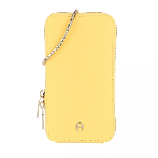 AIGNER Fashion Phone Bag Buttercup Yellow Mobilväska