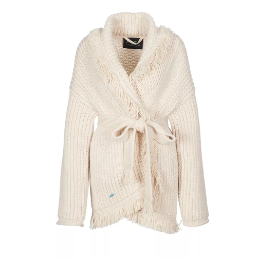 Alanui KNIT CARDIGAN canvas Cardigan en laine