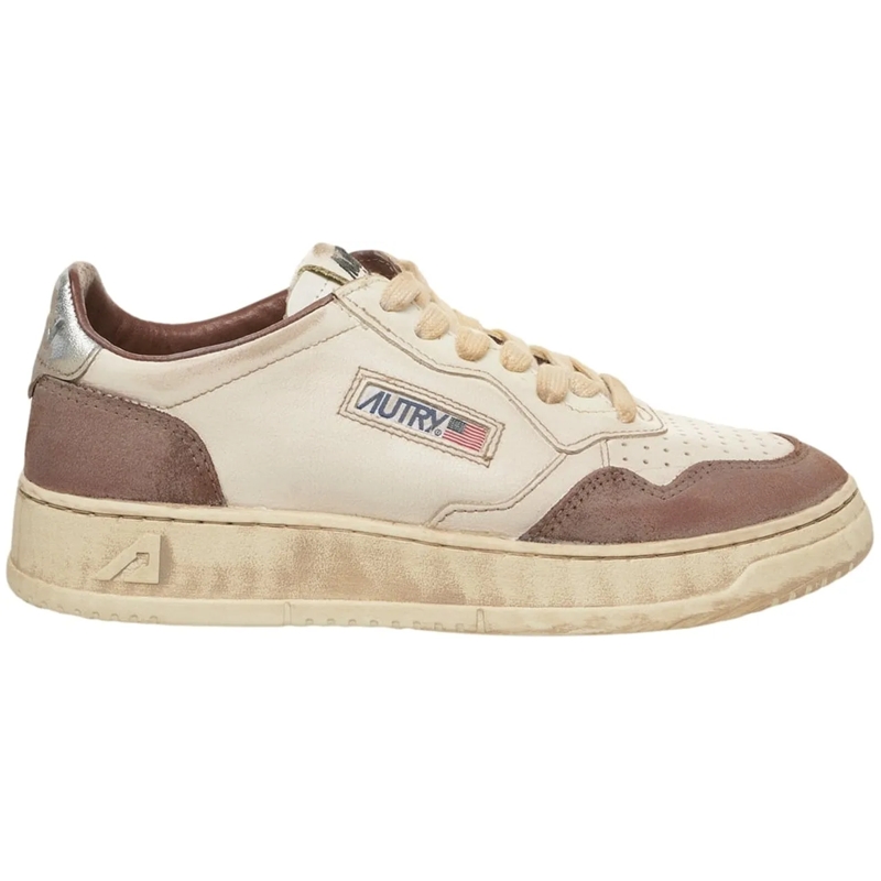 Autry International Low-Top-Sneaker Sneakers 'Sup Vint Low' weiß