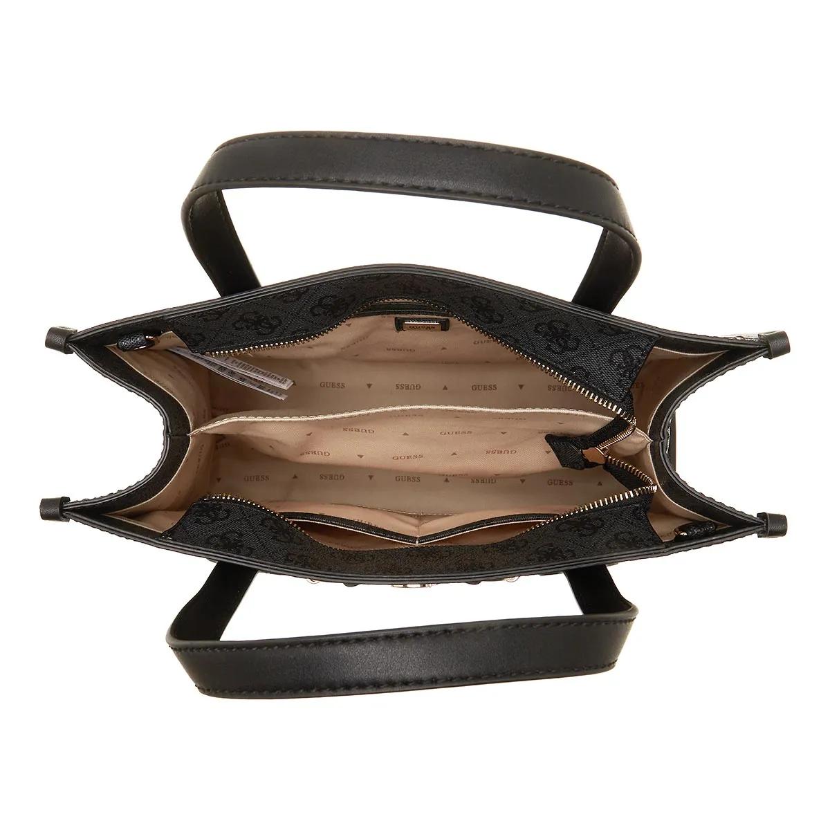 Guess Shoppers Izzy 2 Comp Tote in donkergrijs