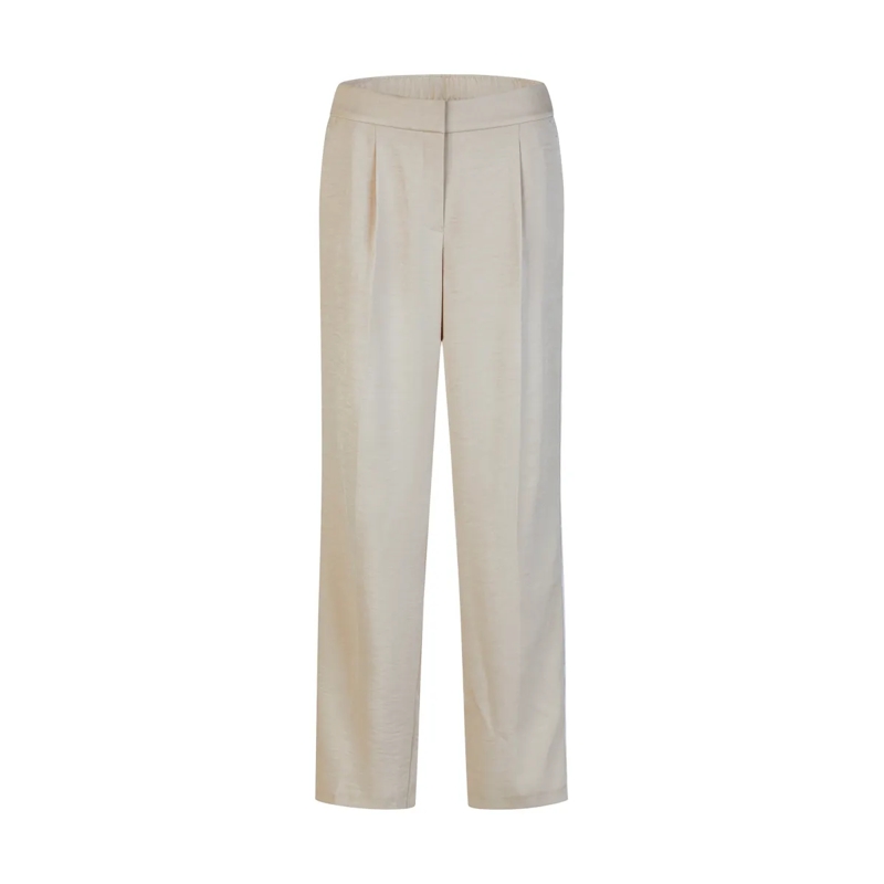 Marc Aurel Hose Bundfaltenhose beige