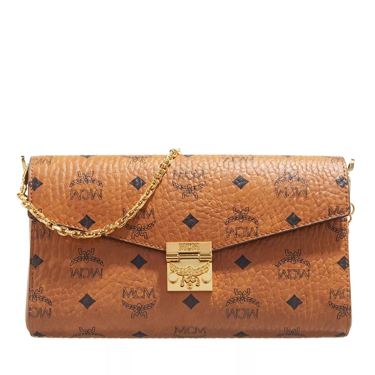 MCM Tracy Crossbody Medium Cognac | Crossbody Bag