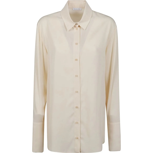 Patrizia Pepe Blusen Essential Shirt White weiß