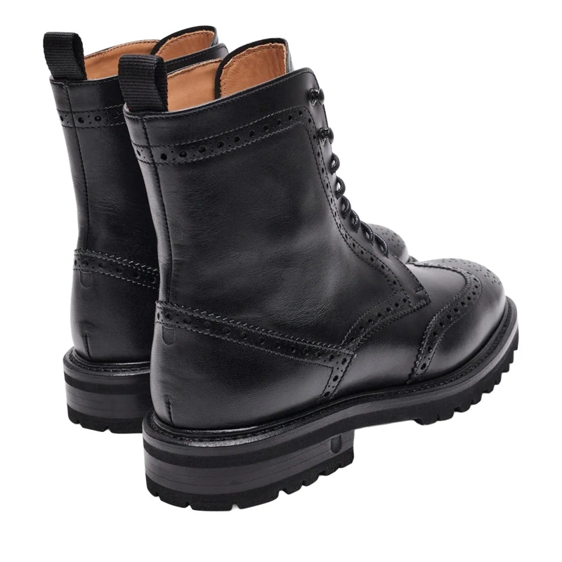 Henry Stevens Laarzen Schnürboots Bonnie FBDB5 schwarz(Image 3)