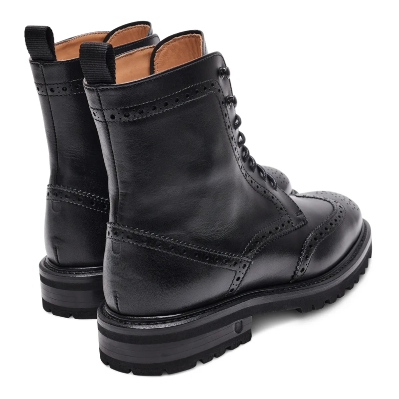 Henry Stevens Laarzen Schnürboots Bonnie FBDB5 schwarz(Image 3)
