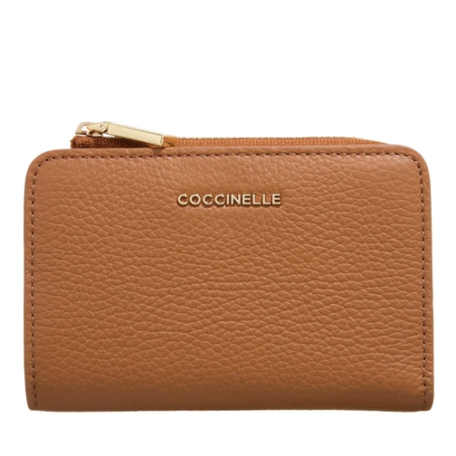 Coccinelle Bi-Fold Portemonnaie Metallic Soft Cuir