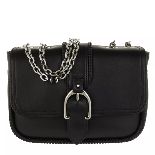 Longchamp Amazone Buckle Shoulder Bag Black Crossbody Bag