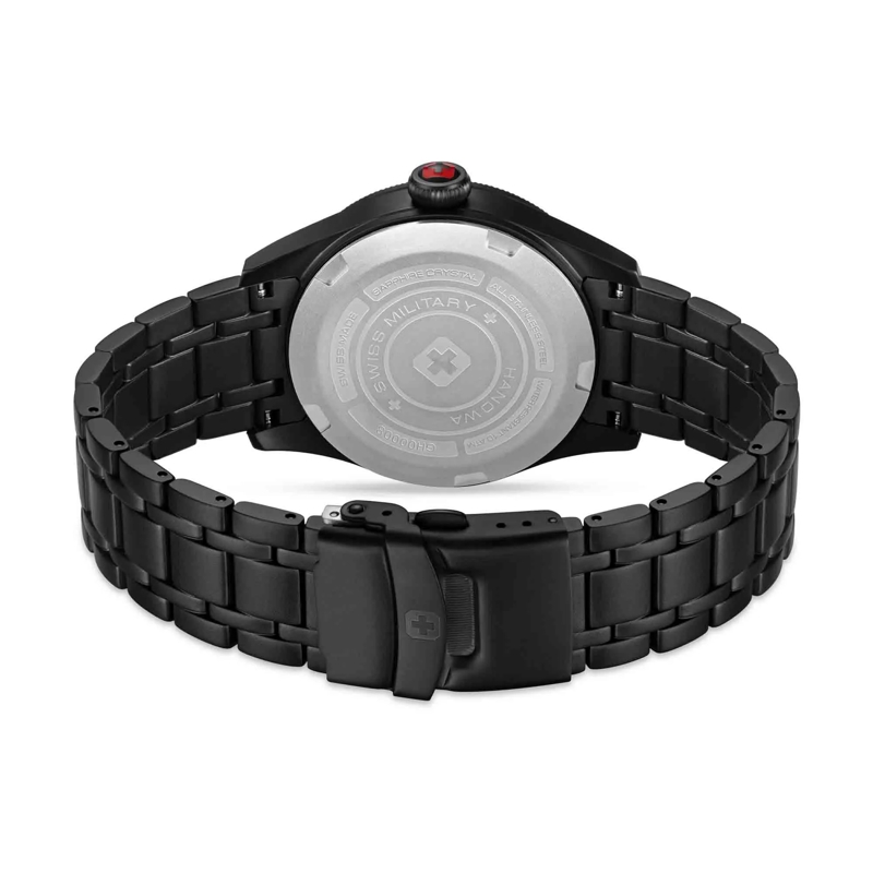 Swiss Military Hanowa Automatikuhr Quarzuhr Thunderbolt schwarz(Image 3)