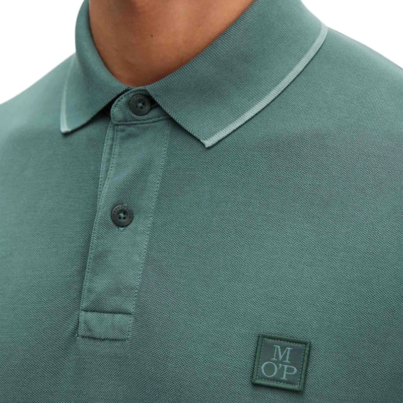 Marc O´Polo Poloshirt Poloshirt Shortsleeve 1er Pack mittel-grau(Image 3)