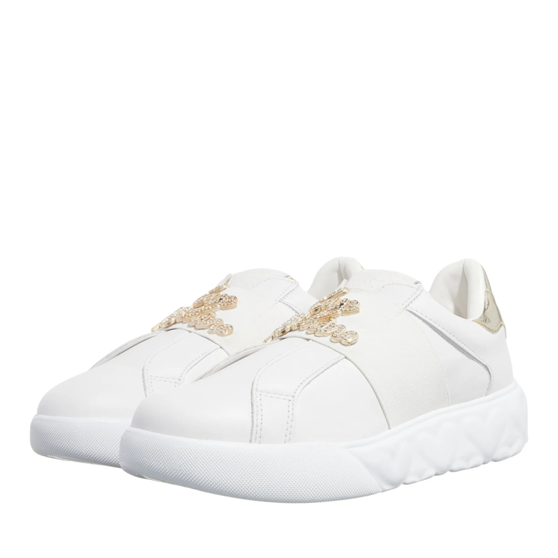 Love Moschino Low-Top-Sneaker Sneakers Donna Bianco+Platino(Image 3)