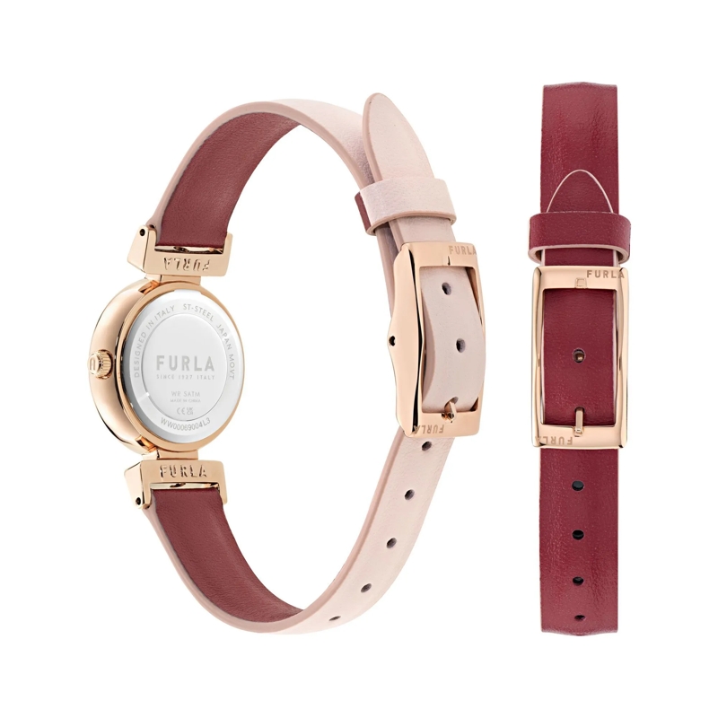 Furla Quarzuhr Quarz-Analoguhr Furla Twist pink(Image 7)