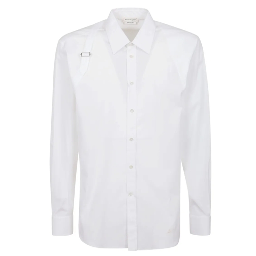 Alexander McQueen Hemden Cotton Poplin Shirt White