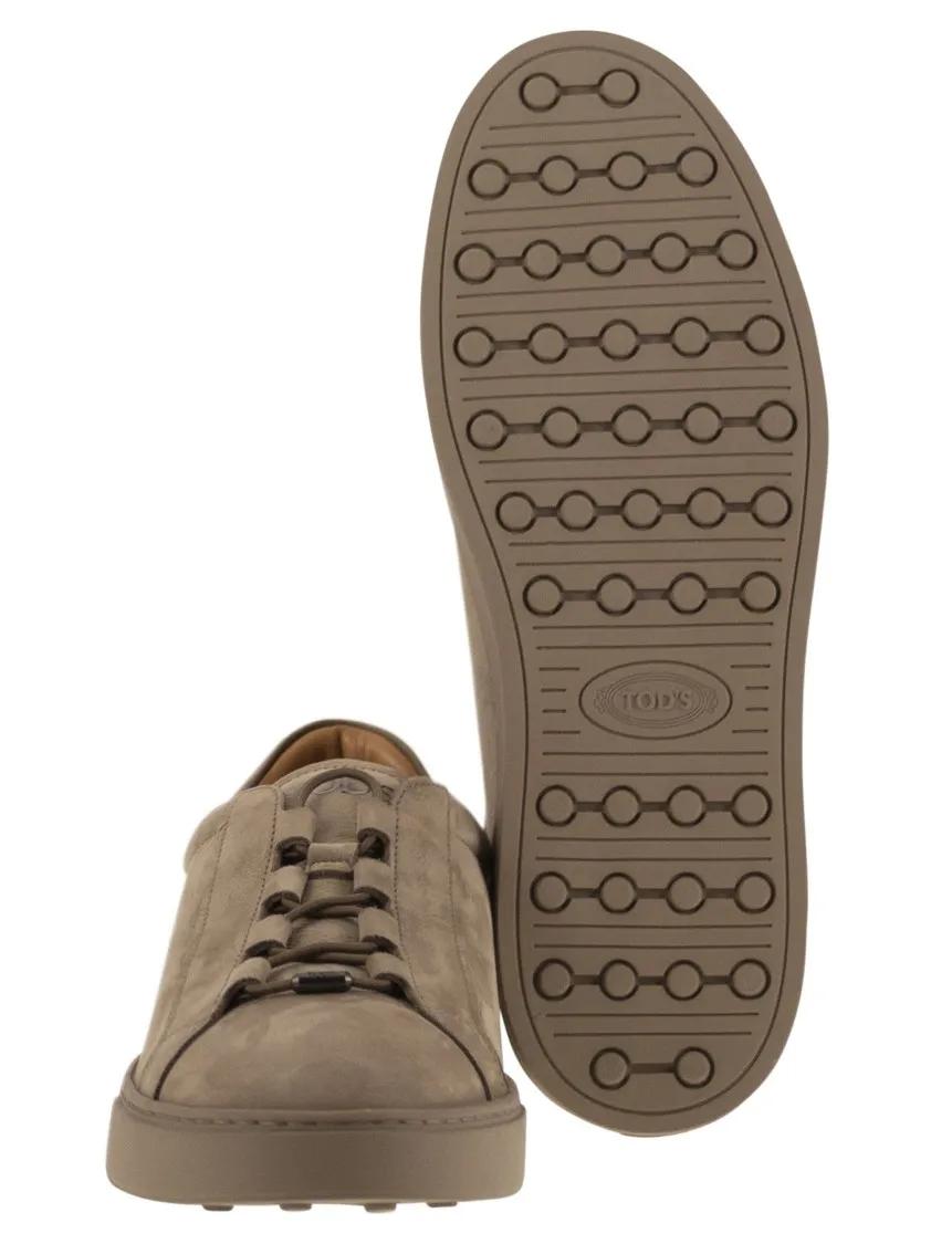 Thumbnail - Tod's Low-Top Sneaker - Sneakers In Nubuck - Gr. 8 - in Braun - für Damen