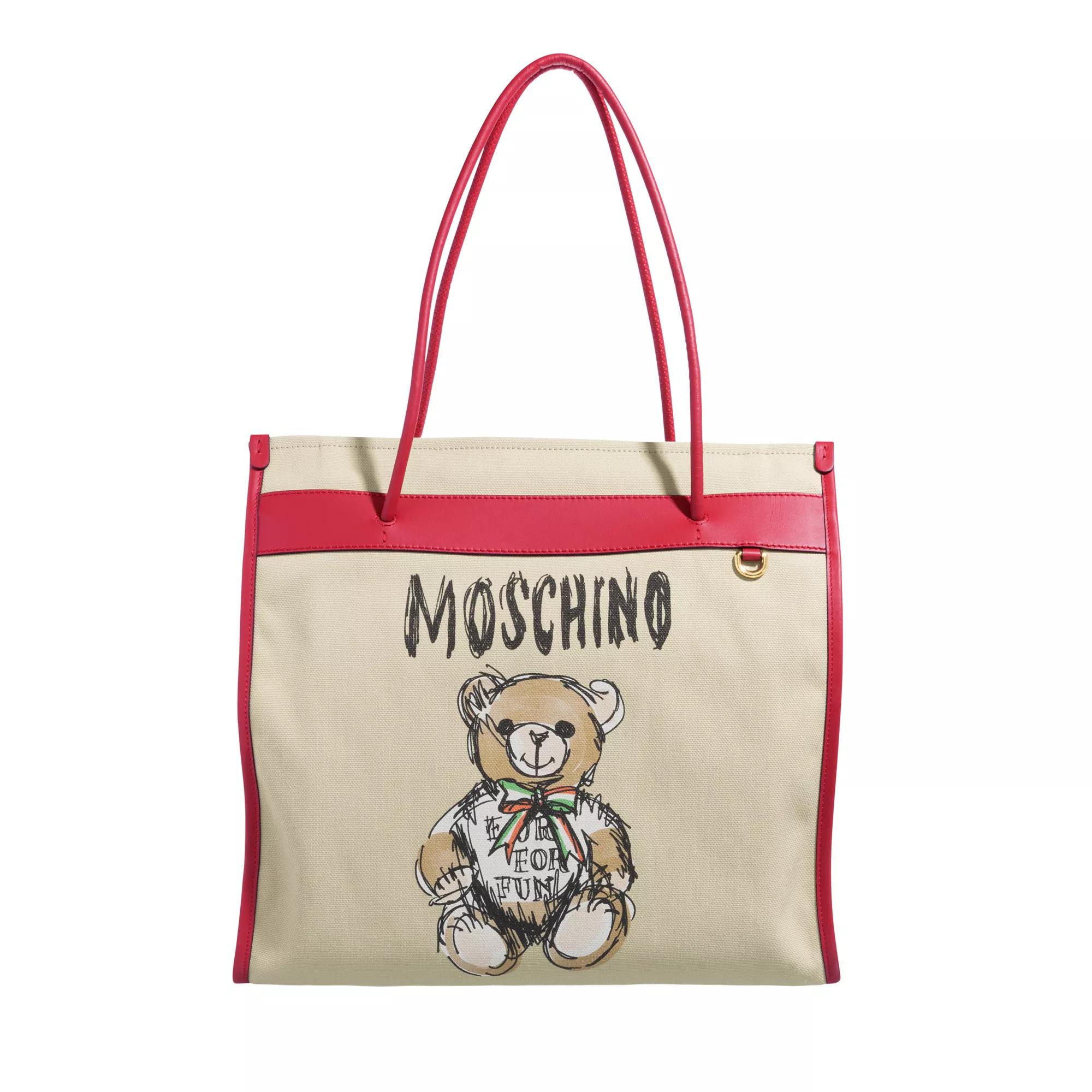 Moschino Shopper - Archive Teddy Bear-Tote Bag - Gr. unisize - in Beige - für Damen