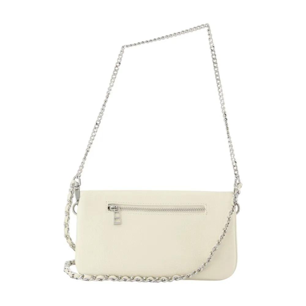 Zadig & Voltaire Crossbody bags Rock Nano Grained Leather in beige
