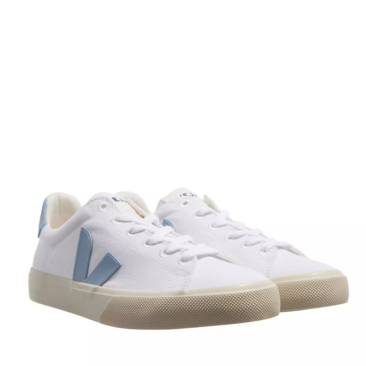 Veja Campo Canvas White Steel Low Top Sneaker