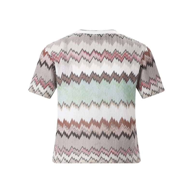 Missoni T-Shirt T-Shirt mit Muster mehrfarbig(Image 2)