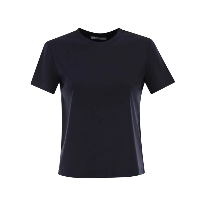 Max Mara T-shirt Mxpdonata - Cotton T-Shirt Black