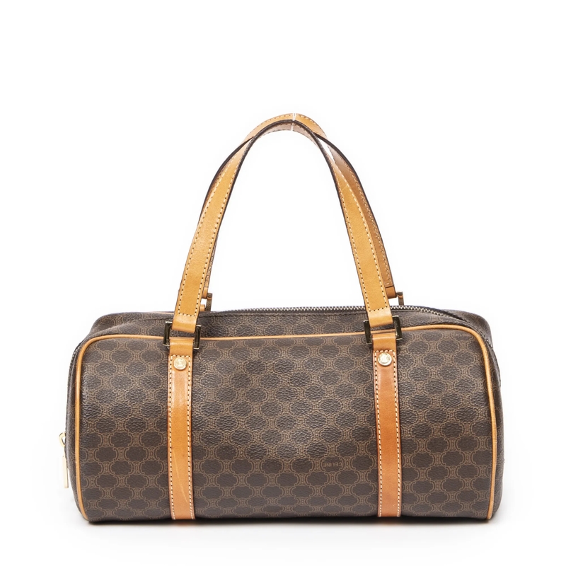 Celine Crossbody Bag Small Bowling Bag braun