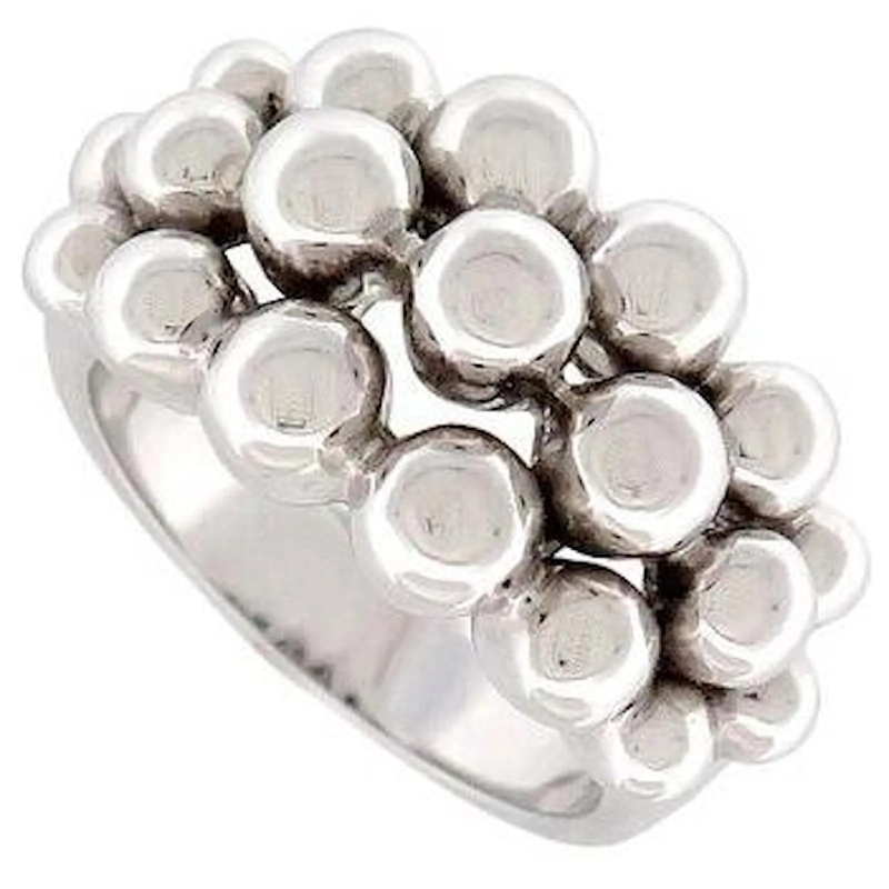 Boucheron Bague NEUER BOUCHERON GRAINS DE RAISINS RING 51 AUS 18K  silber