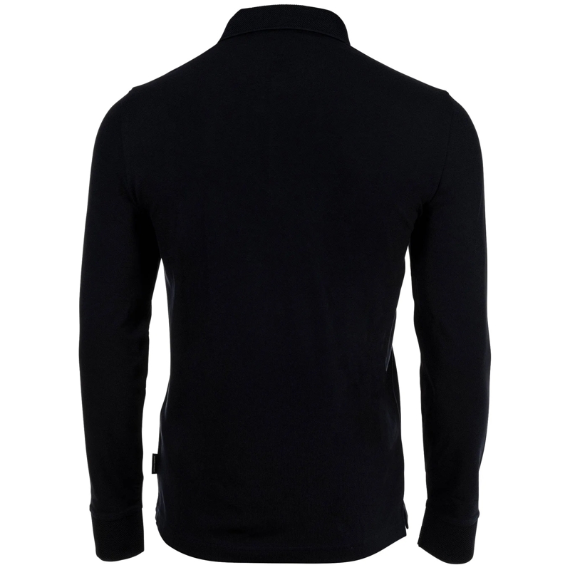Armani Exchange Polohemd Armani Exchange A|X ARMANI EXCHANGE Herren Langarm marine(Image 2)