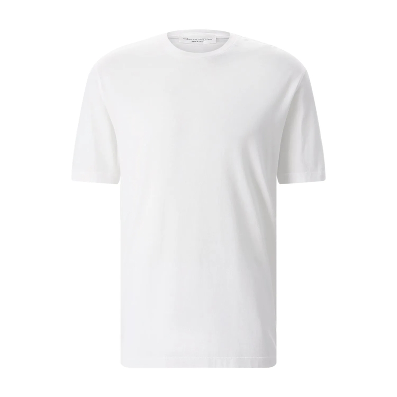 Roberto Collina T-shirt T-Shirt aus Baumwolle dunkelblau