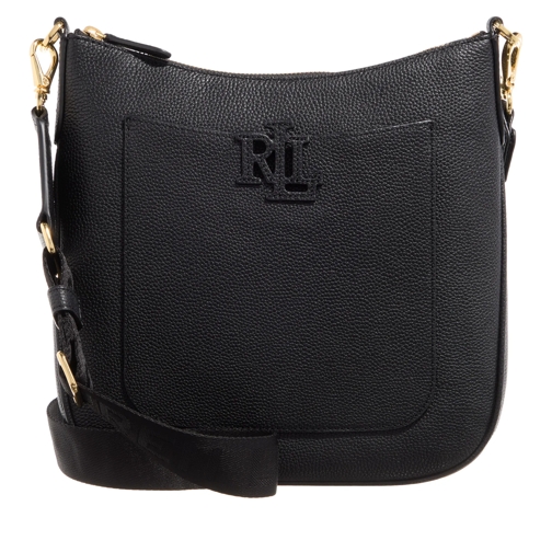 Lauren Ralph Lauren Cameryn 27 Crossbody Large Black Crossbody Bag