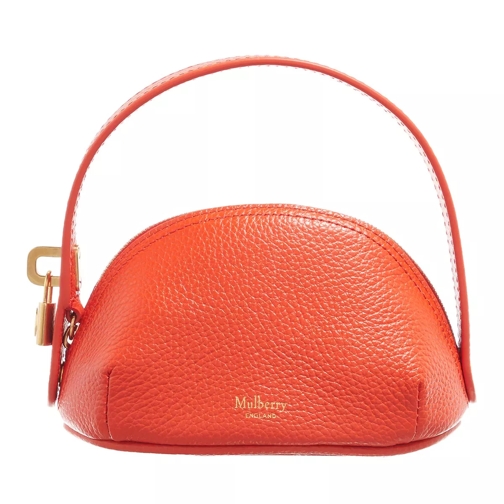 Mulberry Mini Billie Pouch Top Handle Coral Micro Tas