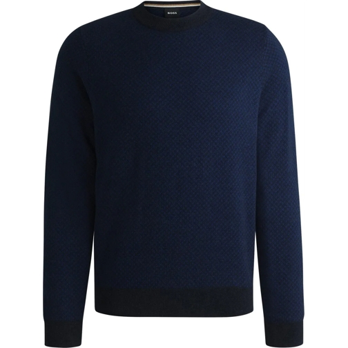 Hugo  Boss Sweaters Blue blau