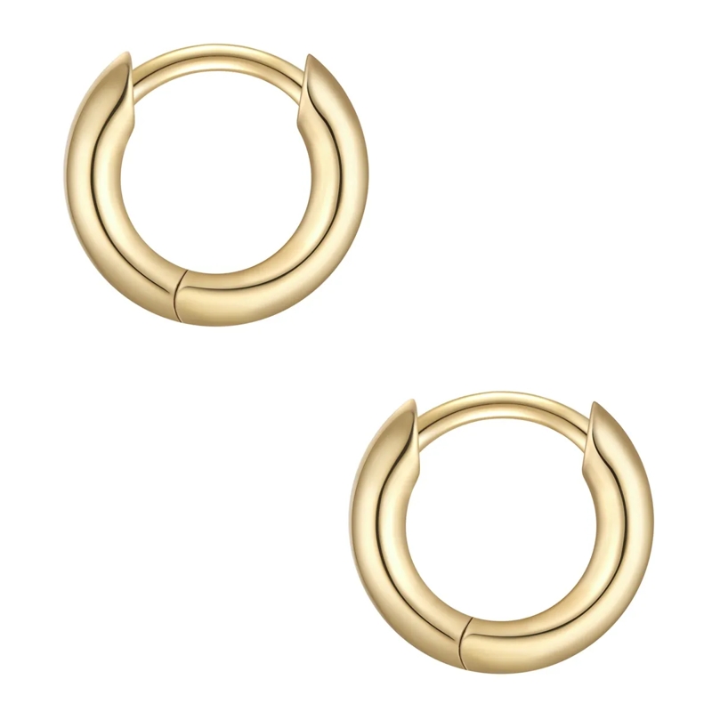 Glanzstücke München Ohrhänger Sterling Silber Creolen gold(Image 3)