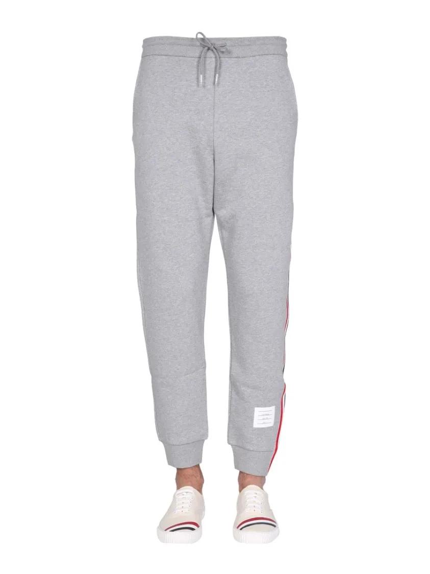 Thumbnail - Thom Browne - Classic Cotton Fleece Pants - Größe 1 - weiß