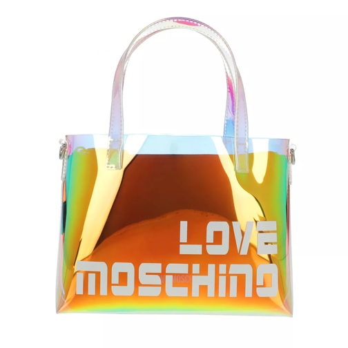 Love Moschino Mini Shopping Bag TPU Multicolor Tote