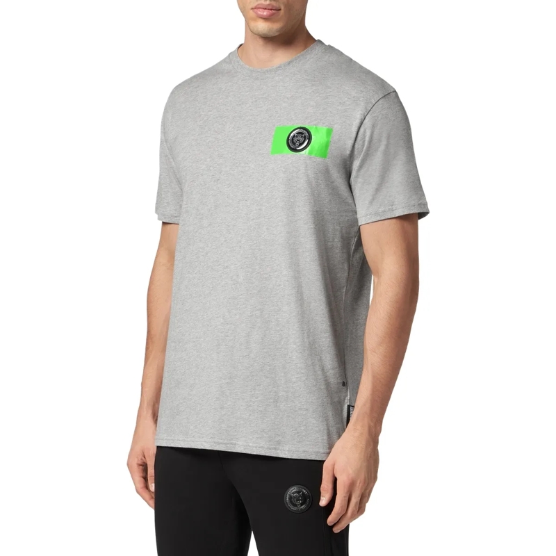 Plein Sport T-Shirt T-Shirt Scratch grau(Image 3)